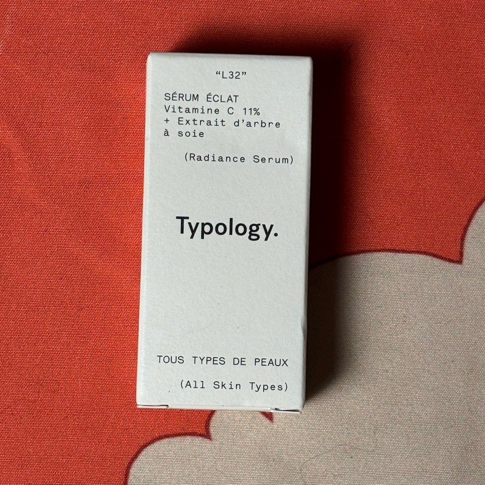 Typology L32 Radiance Serum 11% Vitamin C Silk Tree Extract 8ml Made in France